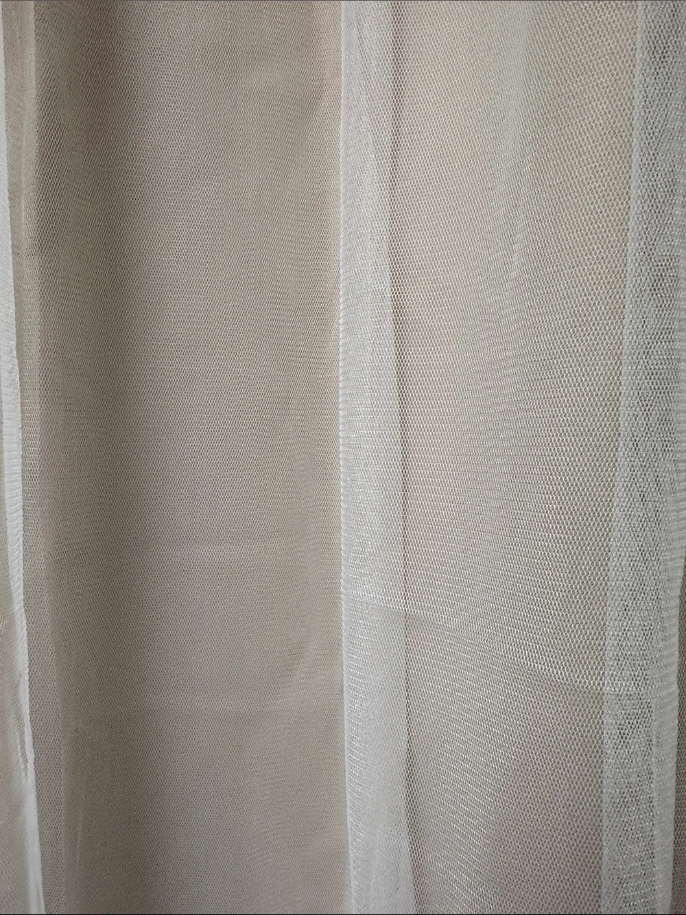8 feet long Light Cream Grommet-Top blackout Curtain Panel